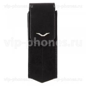 Кожаный чехол для Vertu Signature S Design Silver
